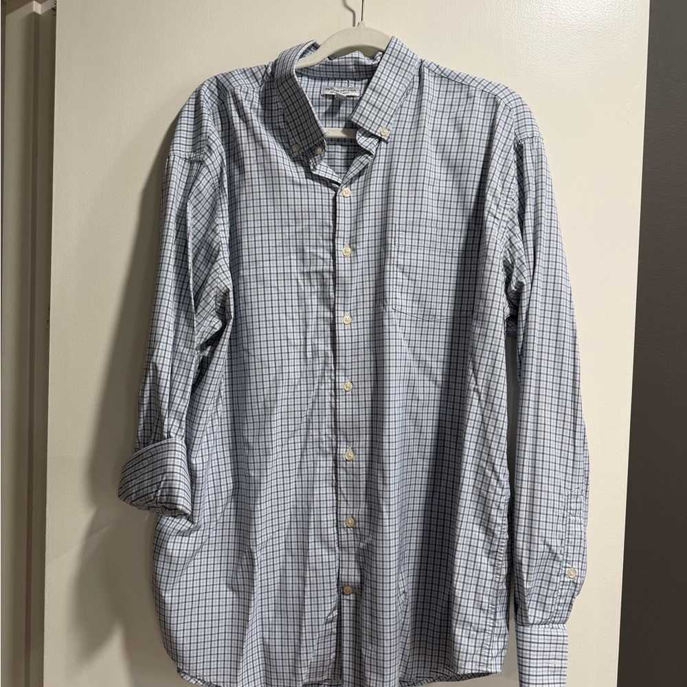 Peter Millar Summer Comfort Checkered Shirt